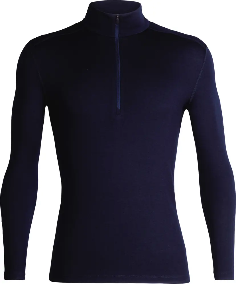 Icebreaker Icebreaker Men's 260 Tech Longsleeve Half Zip Midnight Navy