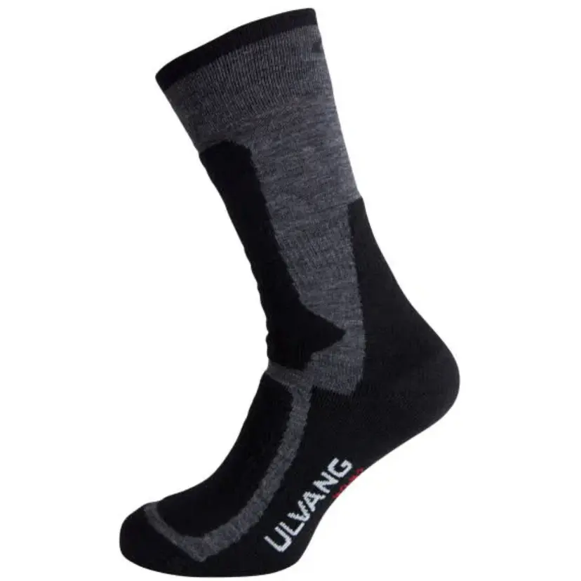 Ulvang Ulvang Hiking Sock Charcoal Melange/Black