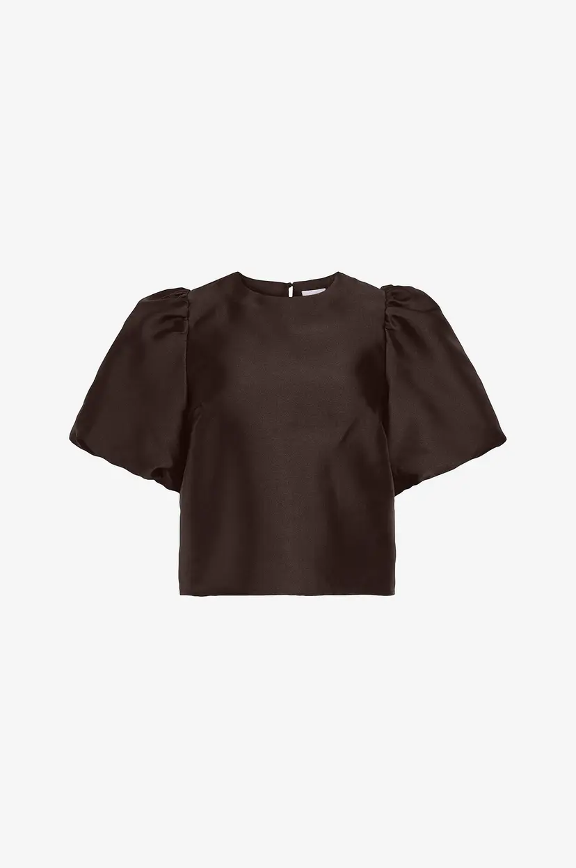 Vila Bluse viShina 2/4 O-neck Top - Brun