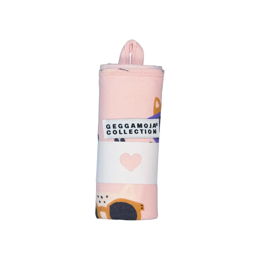 Geggamoja Snuttefilt Bambu Cool Cats Rosa