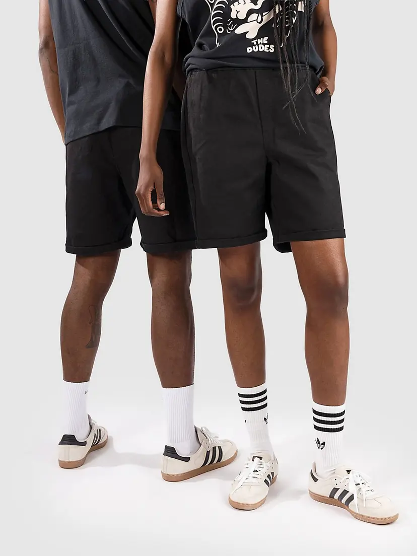 The Dudes The Dudes Dark Pattern Ez Classic Shorts svart