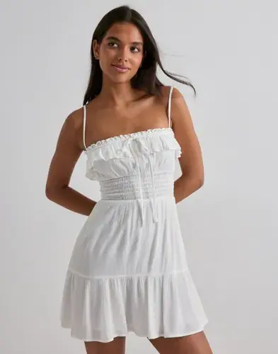 Nelly Nelly - Hvit - Summer Breeze Short Dress