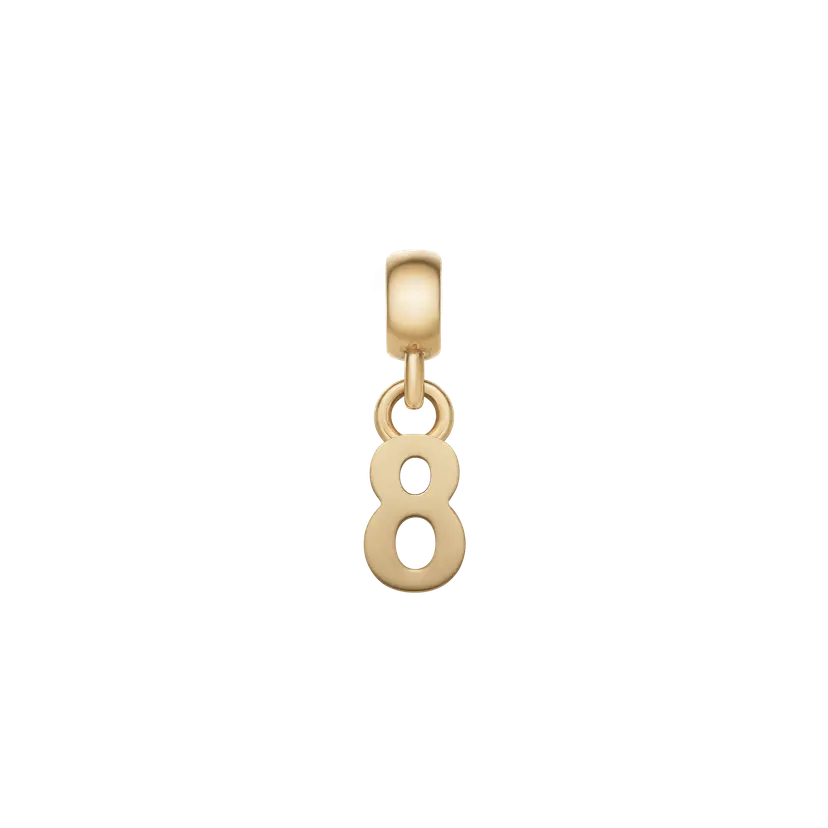 Daniel Wellington Gold Charm Number | DW