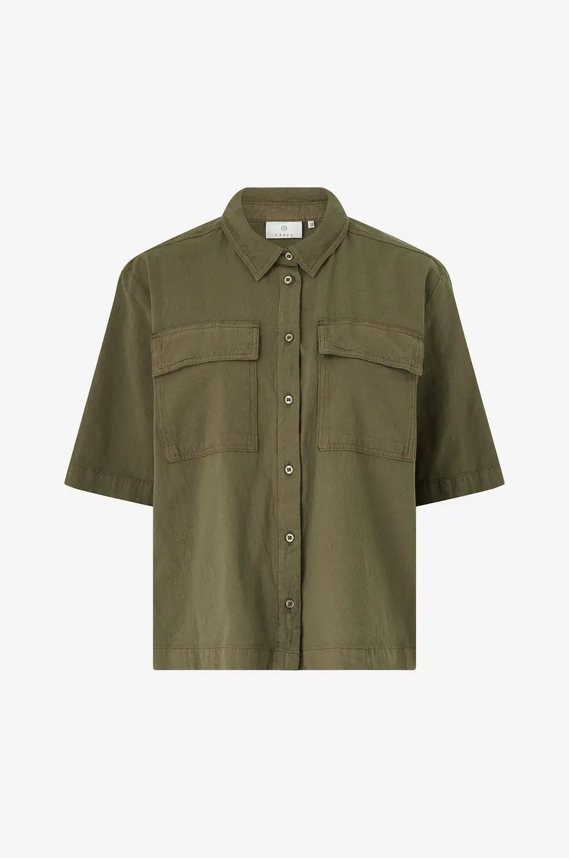 Kaffe Skjorte kaNaya Liah Shirt - Grønn