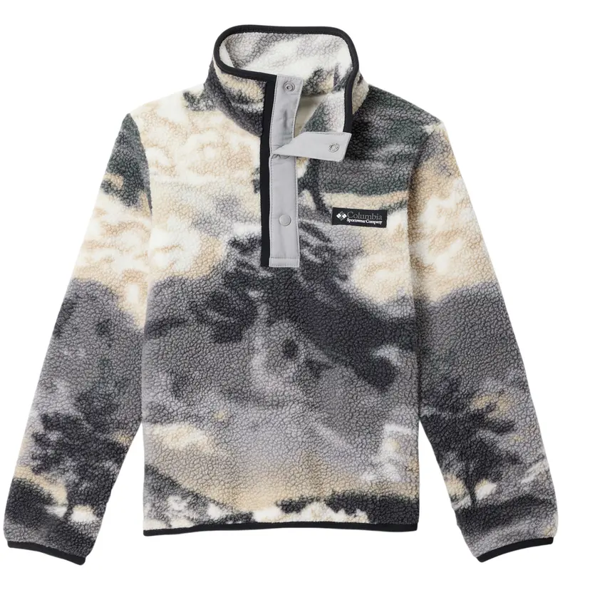 Columbia Helvetia™ Ii Printed Half Snap Fleece Shark Dreaming, Columbia Grey