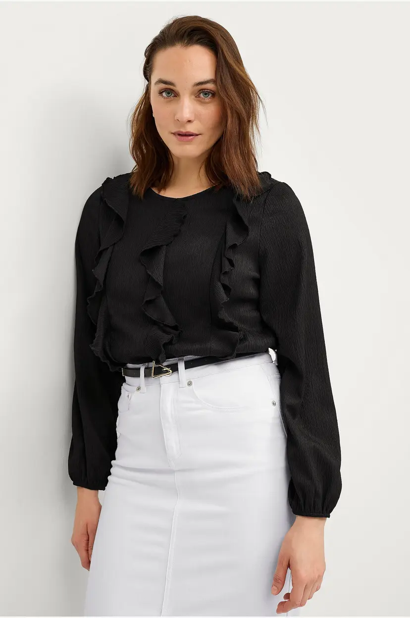 Ellos Collection Topp Charlize - Svart