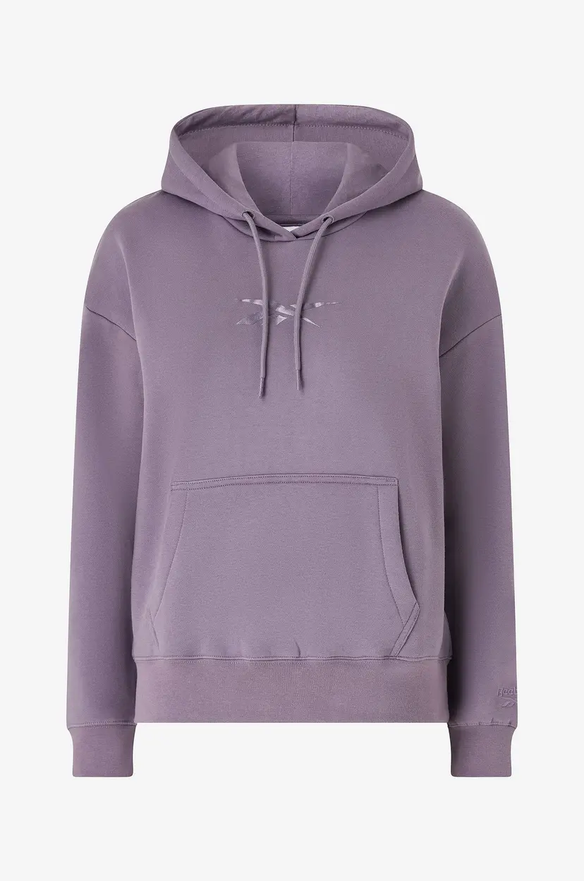 Reebok Performance Hettegenser April Overhead Hoody - Lilla