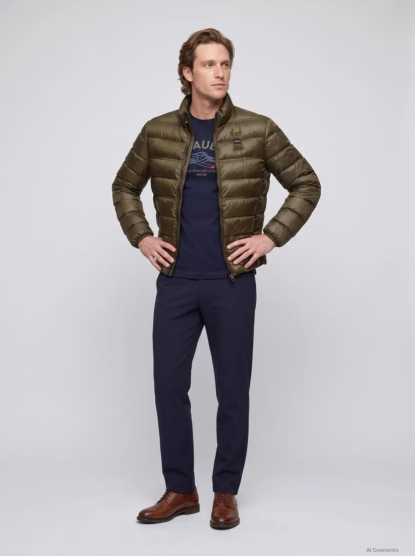 Blauer Blauer BLUC03047 Green Puffer jacket