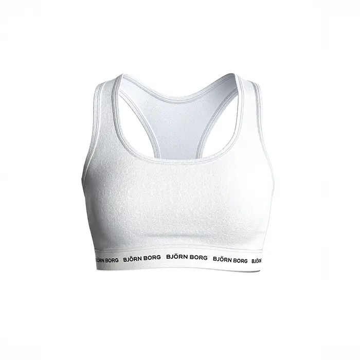 Björn Borg Logo Soft Topp Hvit