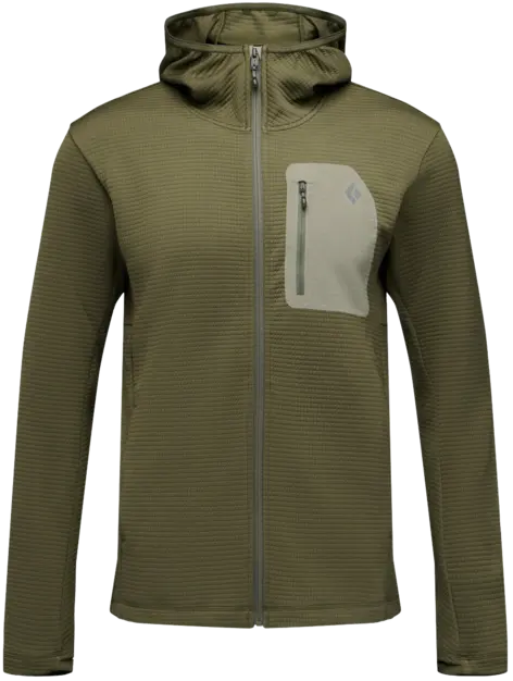 Black Diamond Black Diamond Men's Diverge Fz Hoody Dark Moss