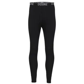 Dovre Dovre Wool Long Johns Svart merinoull Large Herre