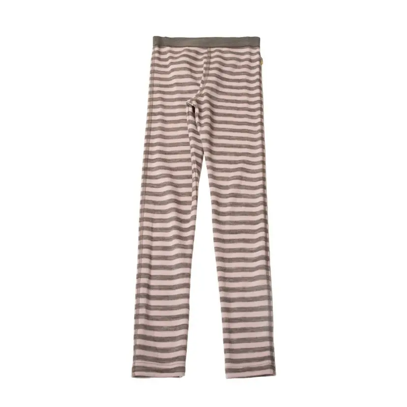 Joha Joha - Leggings i Ull Striper Rosa