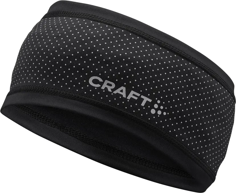 Craft Craft Lumen Fleece Headband 2 U Svart S/M
