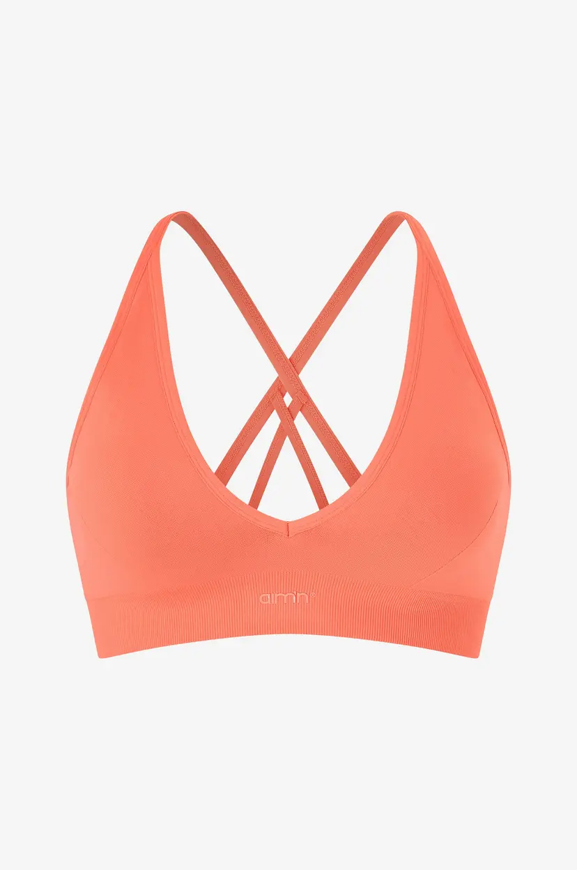 Aim'n Bh-topp Shape Seamless Cross Back Bra - Orange
