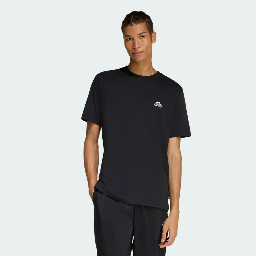 Adidas SUMMER SLIDE TRIM GRAPHIC T-SKJORTE
