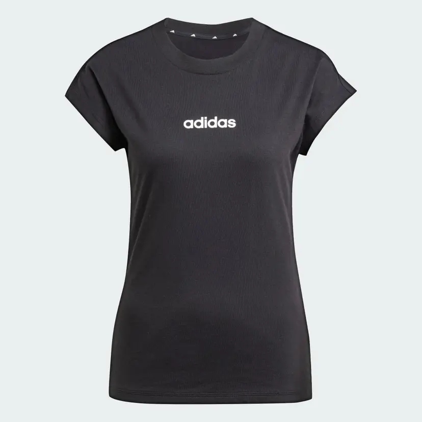 Adidas Essentials Linear Cotton T-skjorte