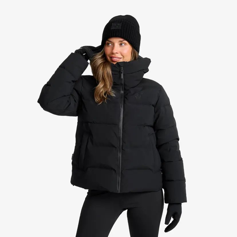 RevolutionRace Voight Puffer Jacket Dame Black