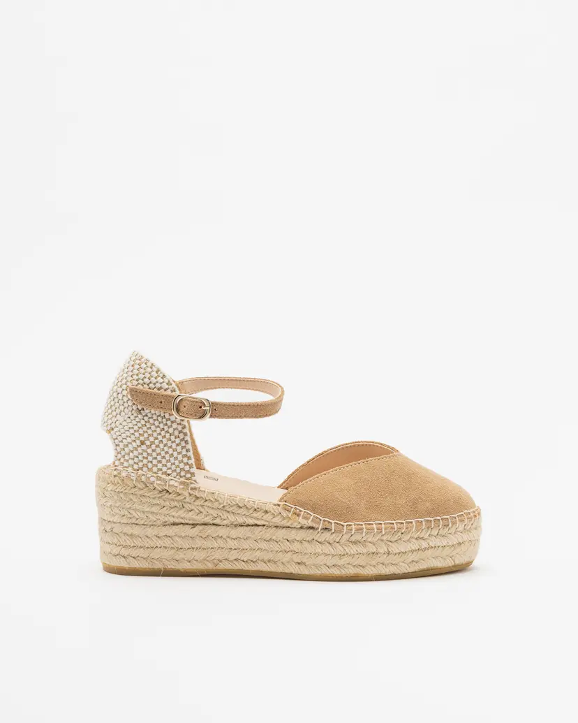 PROF PROF JAVA22 Taupe Wedge sandals