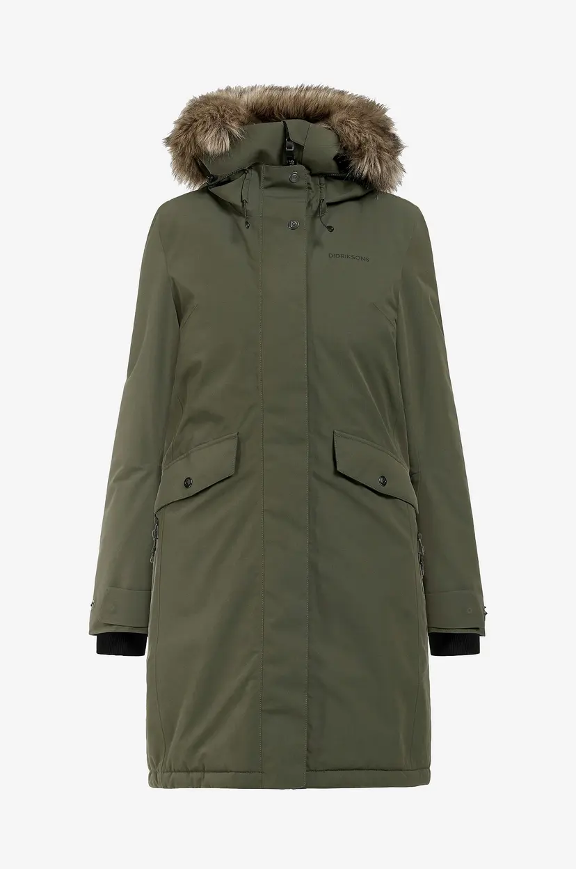 Didriksons Parka Erika Wns Parka - Grønn