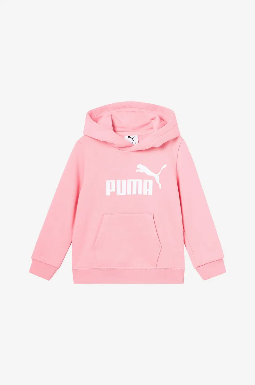 Puma Hettegenser Ess No. 1 Logo Hoodie FL PS - Rosa