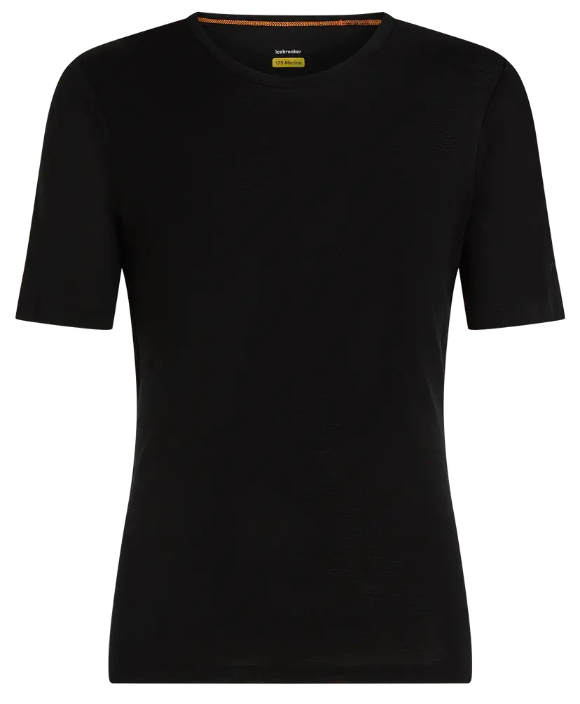 Icebreaker Icebreaker Men's 175 Everyday Ss Crewe Black