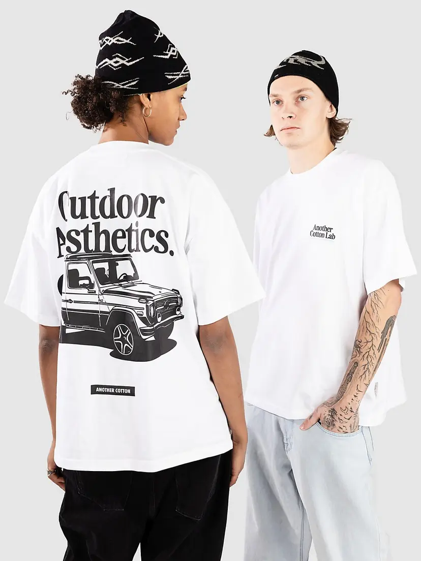 Another Cotton Lab Another Cotton Lab Outdoor Aesthetics T-skjorte svart