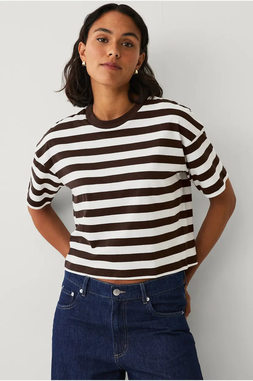 Ellos Collection t-skjorte - Brun