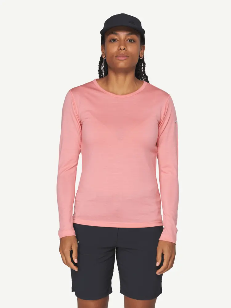 Devold Devold - Breeze Plus Merino 200 Ulltrøye Dame - Large - Rosa