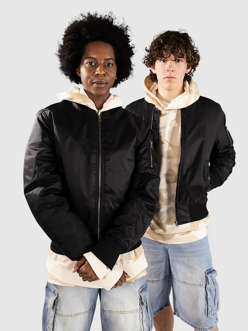 Urban Classics Urban Classics Basic Bomberjakke svart