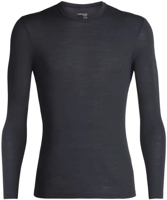 Icebreaker Icebreaker M's Everyday LS Crewe 175 Black