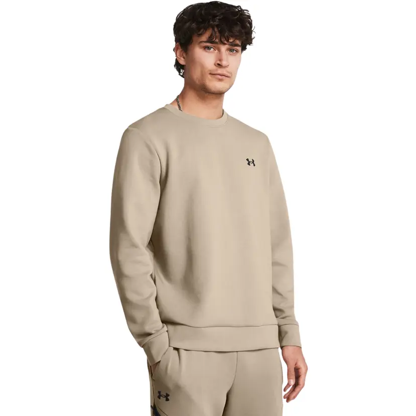 Under Armour Under Armour Unstoppable Flc Crew Taupe