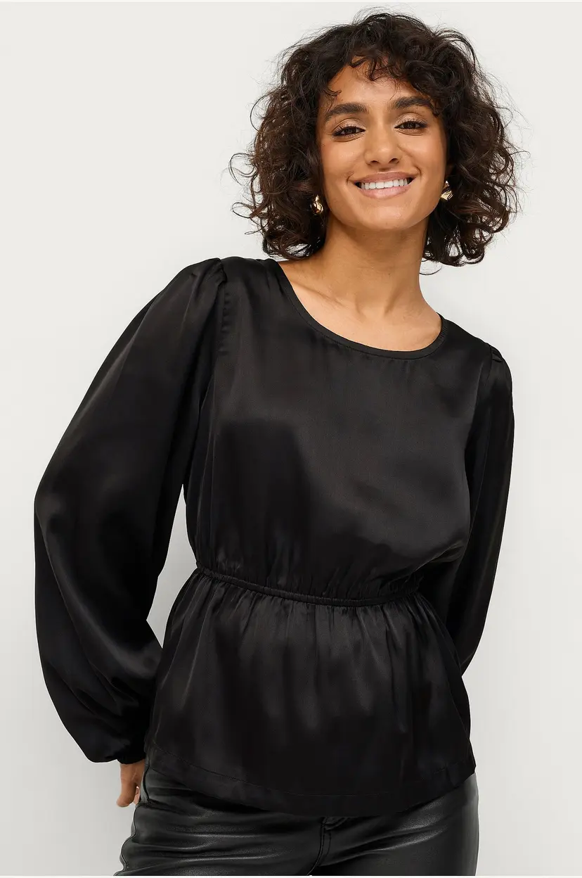 Ellos Collection Bluse Miva - Svart