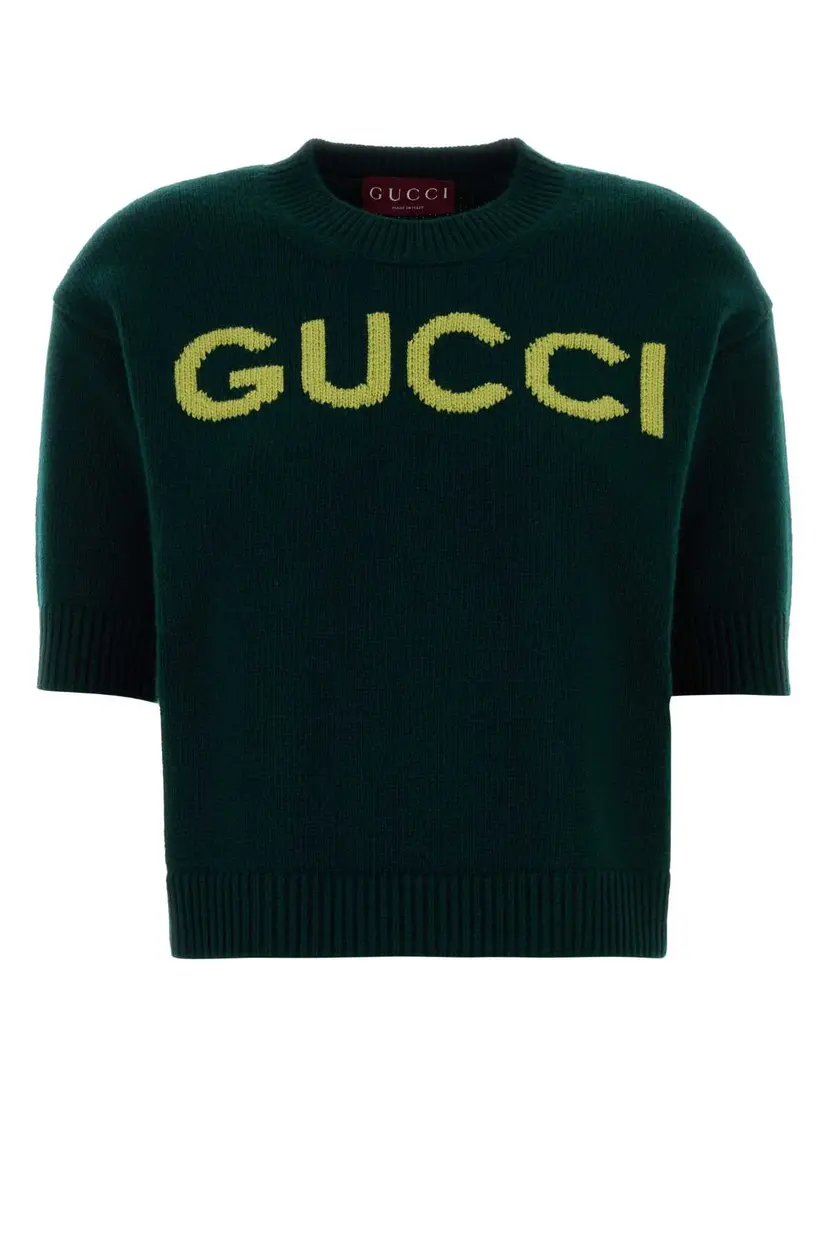 Gucci Gucci Strikkegensere – Grønn
