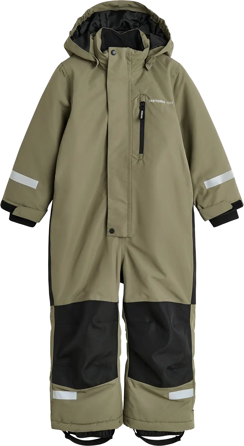 Tretorn Tretorn Kids' Frost Insulated Shell Overall Smokey Olive