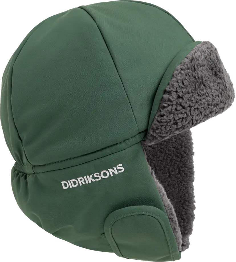 Didriksons Didriksons Kids' Biggles Cap Dark Moss