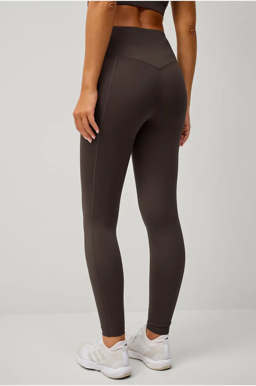 Ellos STUDIO Treningstights Hip Pocket Core - Brun