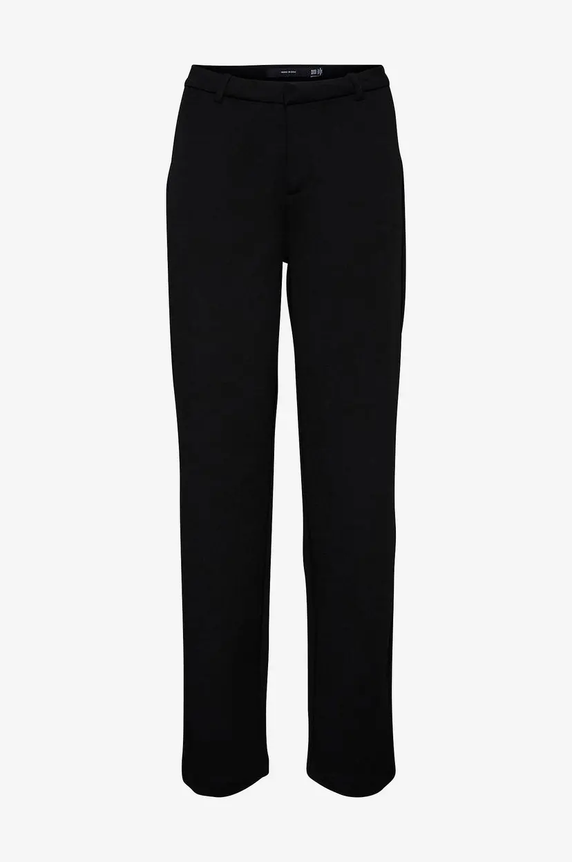 Vero Moda Bukser vmZamira Mr Slim Straight Pant - Svart