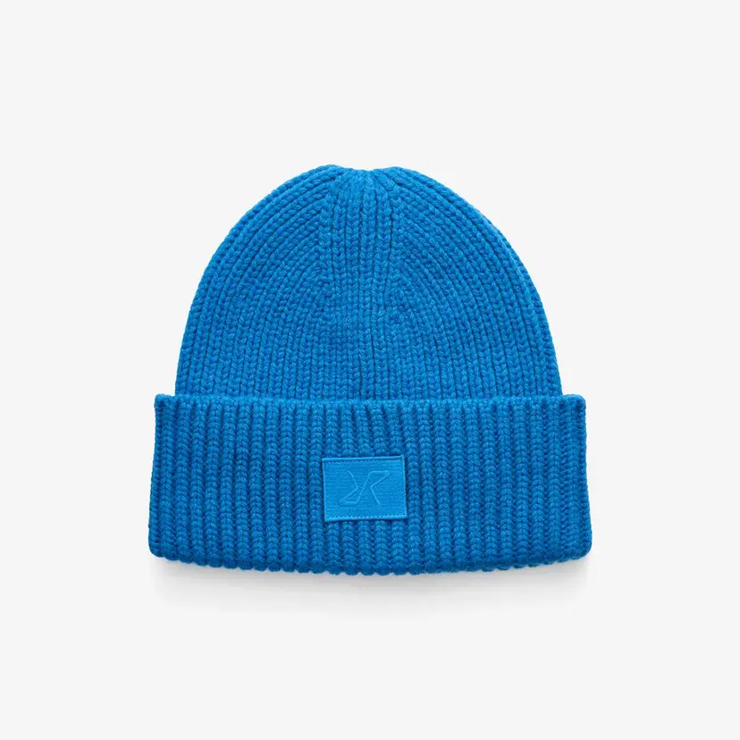 RevolutionRace Chunky Wool Beanie Unisex Imperial Blue