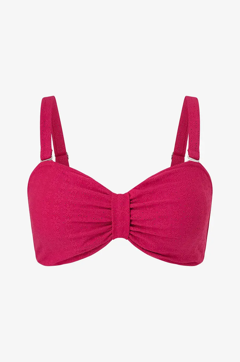 Zizzi Bikini-BH sAlina Bandeau Top - Rosa