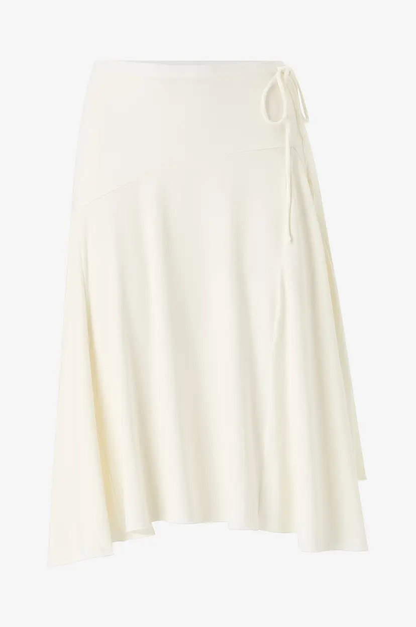 Gina Tricot Skjørt Asymmetric - Hvit