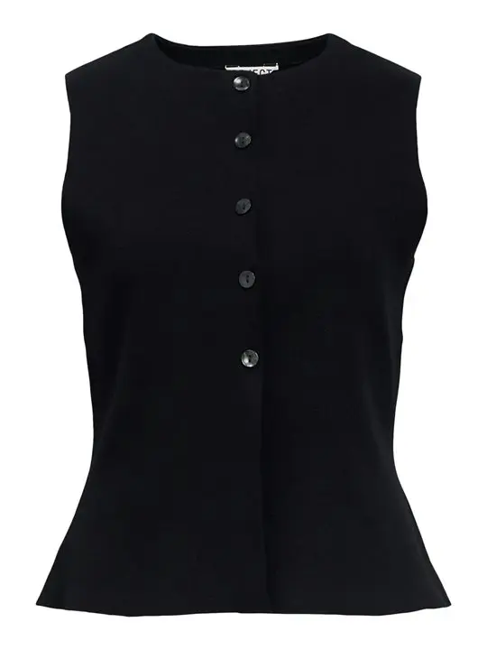 Object Object - Reynard Knit Vest - Black