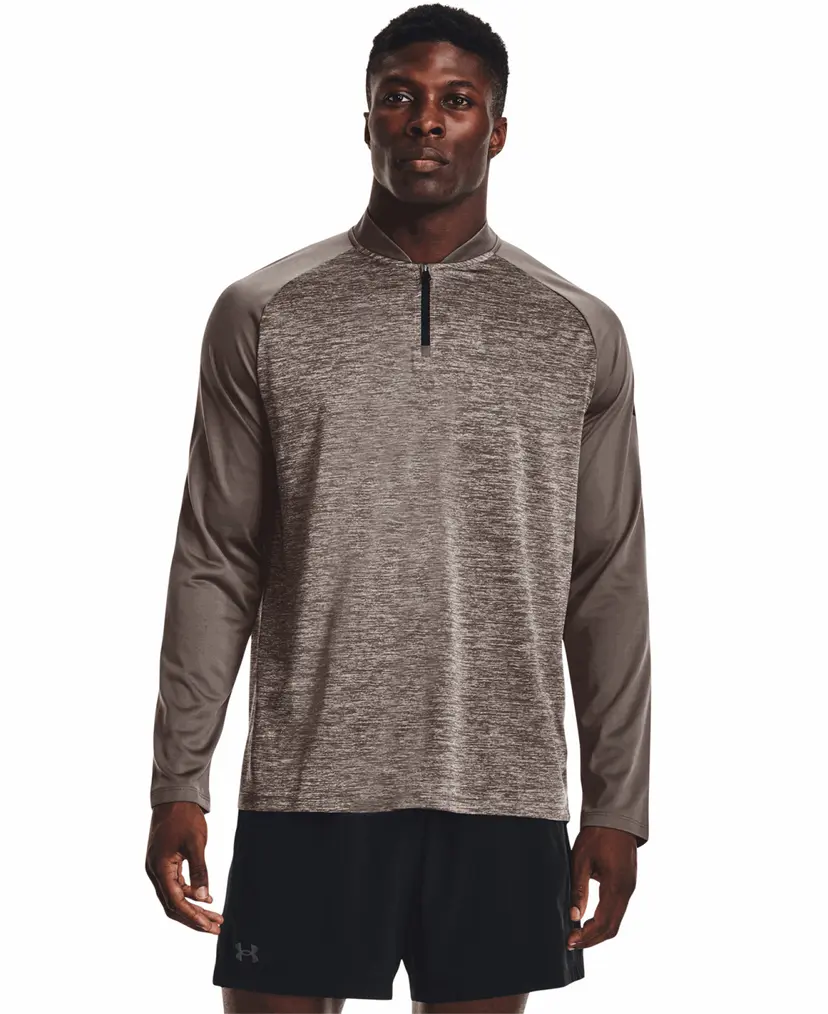 Under Armour Under Armour Tech 2.0 Novelty 1/4 Zip Fresh Clay/Black
