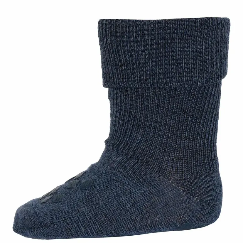 MP Antiskli sokker i merinoull "Rio" Dark Denim Melange