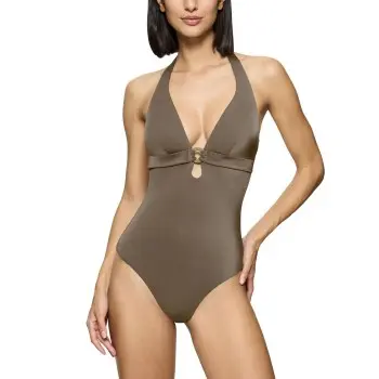 Triumph Triumph Midnight Swim OP 01 Swimsuit Khaki Dame
