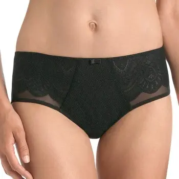 Rosa Faia Rosa Faia Truser Selma Hight Waist Brief Svart 36 Dame