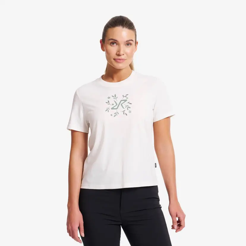 RevolutionRace Easy Graphic T-shirt Dame Tofu