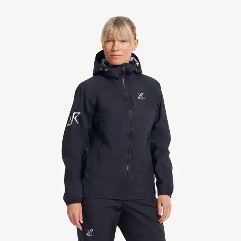 RevolutionRace Arcade 3L Lightweight Jacket Dame Black