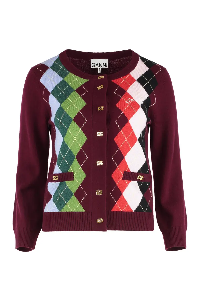 Ganni Ganni Cardigans – Rød