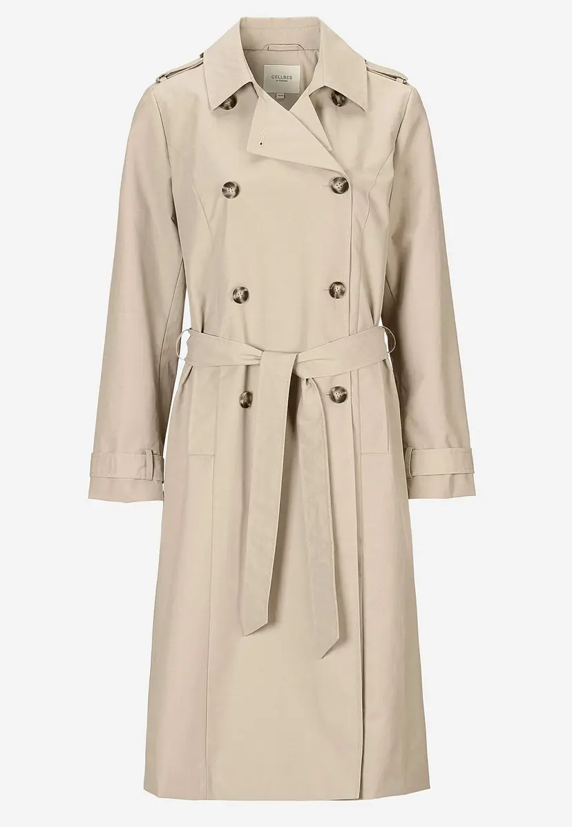 Cellbes of Sweden Dobbelbryst trenchcoat