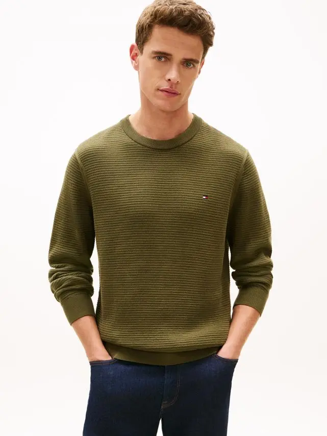 Tommy Hilfiger SEASONAL STRUCTURE CREW NECK
